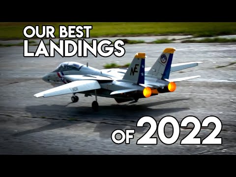 One Year of Landings (2022 RC Plane Landing Compilation)