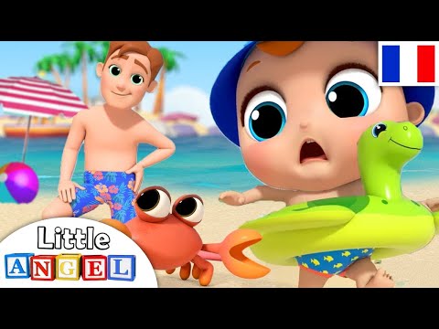 Jouons dans l’eau à la Plage - Comptines pour Bébé - Little Angel Français