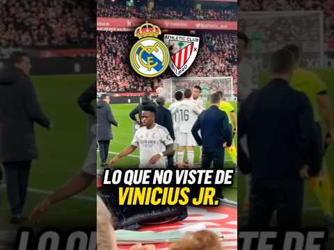 🔥 EL GESTO DE VINICIUS CONTRA EL ATHLETIC QUE LA PRENSA NO QUIERE QUE VEAS