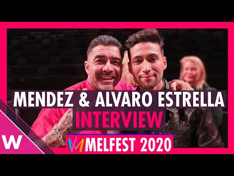 Mendez feat. Alvaro Estrella ”Vamos amigos” | Melodifestivalen 2020 Andra Chansen (INTERVIEW)