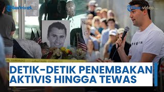 Detik-detik Aktivis Charlie Kirk Tewas Ditembak Penembak Jitu di Kampus Utah Valley Gegerkan AS