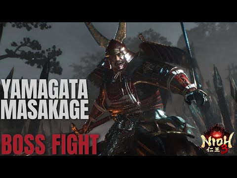 Nioh 3 Demo – Yamagata Masakage Boss Fight NO DAMAGE 🔥