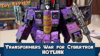 TRANSFORMERS TOY REVIEW: HOTLINK| NETFLIX War for Cybertron Trilogy