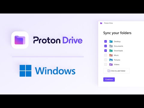 Introducing the Proton Drive Windows app