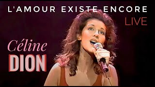 CELINE DION 🎤 L&#39;Amour Existe Encore 💟 (Live in Quebec) Orchestral Version Symphonique) 1992