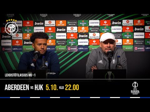 HJK vs Aberdeen - Ennakkolehdistötilaisuus