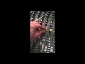 Freddy Fresh live performance of a track on Sockett Records (Arp 2600) MPC 4000