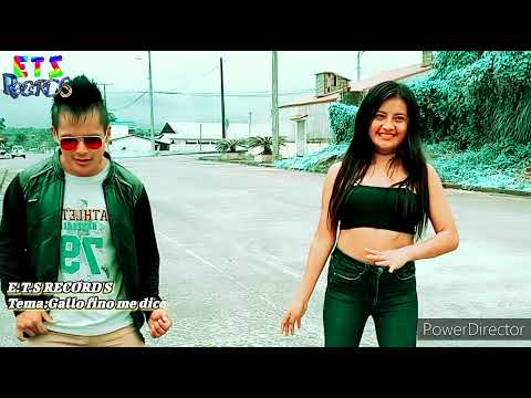 EDER EL NENE DE LA CUMBIA.Gallo fino me dicen.E.T.S RECORDS TSENKUSH PRODUCCIONES.