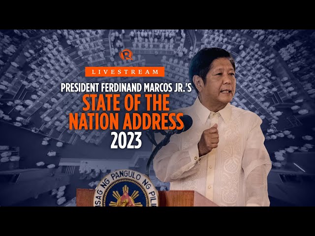 LIVESTREAM: President Marcos Jr.’s SONA 2023