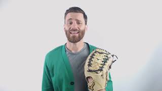 Video thumbnail: Mizuno Pro 12'' Baseball Glove: GMP2-100DT4 Tan