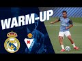 Real Madrid warm up ahead of their LaLiga return vs Éibar!