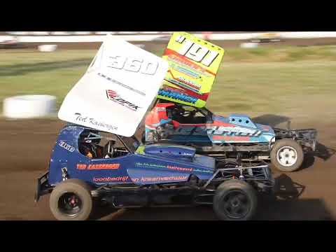 Stockcar F1 heat 4 Dirttrack Lopik 27 mei - RaRaRacing
