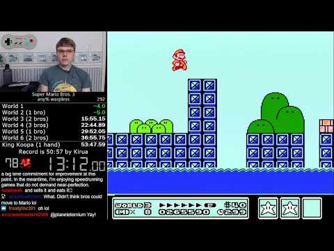 (53:02) Super Mario Bros. 3 Warpless speedrun