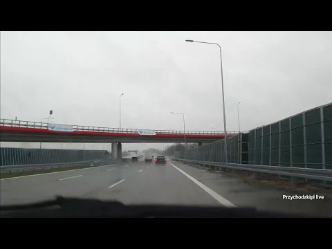 Otwarcie na żywo Południowej Obwodnicy Warszawy POW na żywo droga ekspresowa S2 - live 22.12.2020