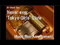 Never ever/Tokyo Girls' Style [Music Box] (Anime ...
