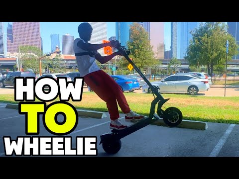 How To Wheelie Any Electric Scooter in 1 Day