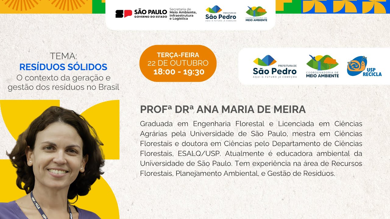 Curso de Qualificação de Educadores Ambientais - Resíduos Sólidos