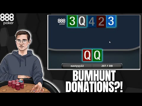 Bumhunters DONATING Me Money in the $1,000 10NL Challenge?! | Top 10 Hands Of The Week Ep. 37