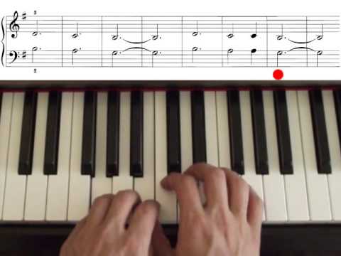 Three Blind Mice, John Thompson`s easiest piano course, part 2