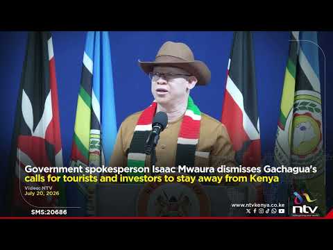Isaac Mwaura dismisses Gachagua's calls for tourists and investors to stay away from Kenya