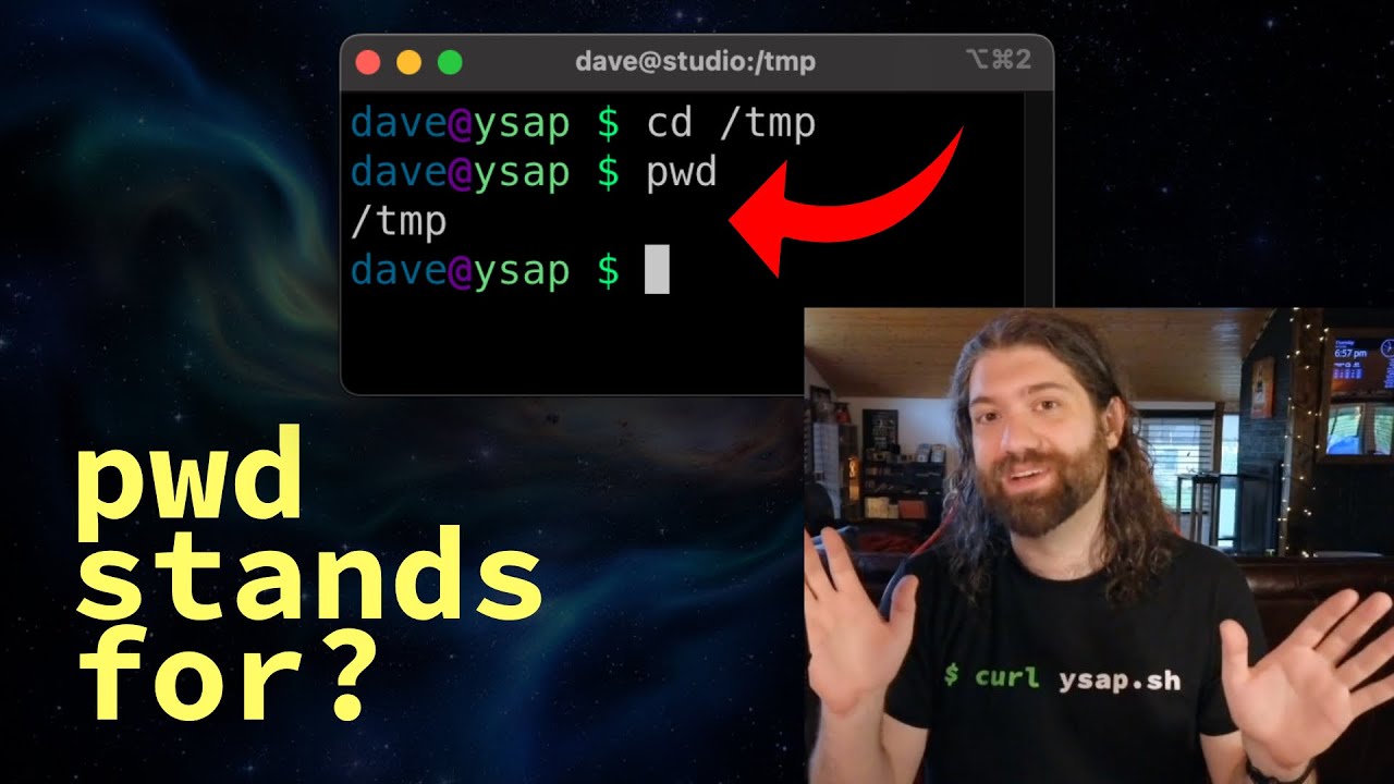 Print Working Directory? Present Working Directory? A deep-dive into pwd and PWD on your unix shell.