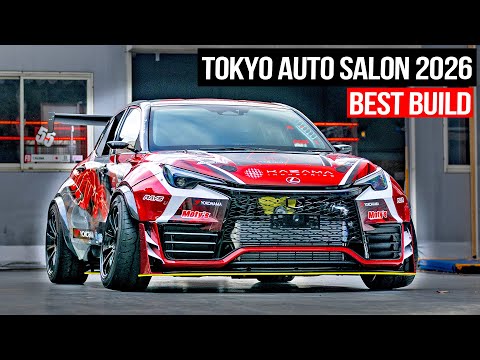 Best Build at Tokyo Auto Salon 2026 - Lexus LBX Converted to RWD 1000HP Competion Drift Car!