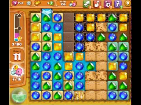 Diamond Digger Saga Level 136