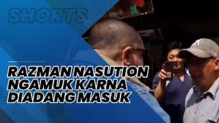Razman Nasution Ngamuk karena Diadang Masuk Kopi Johny, Dapat Peringatan Keras Perwakilan Pedagang