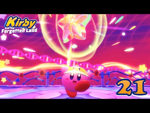 Kirby And The Forgotten Land | Part 21 | Cutter And Fire Treasure (SWITCH) Wondaria Remains
