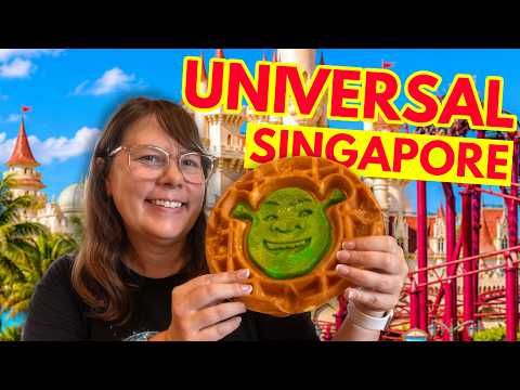First Time At Universal Studios Singapore - The Strangest Universal Park!