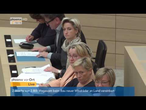 Baden-Württemberg: Regierungserklärung von Winfried Kretschmann am 01.06.2016