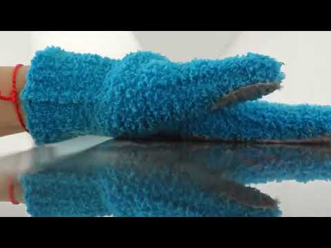 Перчатки для ухода за растениями микрофибровые для очистки листьев розовые - фото 1 - id-p2884540264