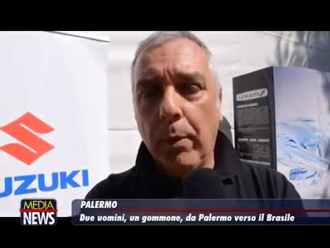 Da Palermo in Brasile in gommone: l’impresa del monrealese Sergio Davì