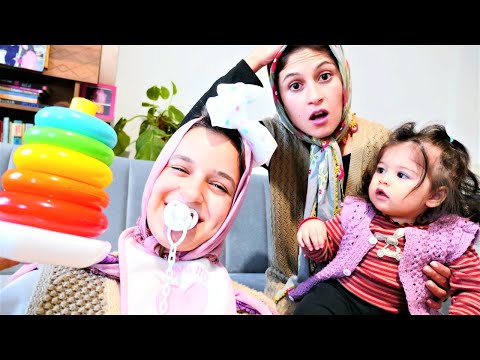 Kız oyunları. Fındık ailesi. Asiye Defne gibi bebek olmak istiyor