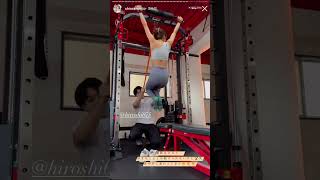 インスタ美女 (@shiroancoco) ジム トレーニング動画 #shorts