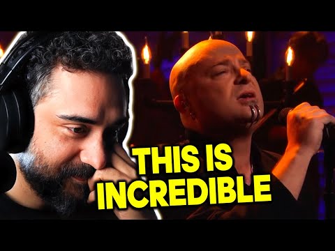FIRST EVER Reaction to DISTURBED - The Sound of Silence [LIVE on Conan]