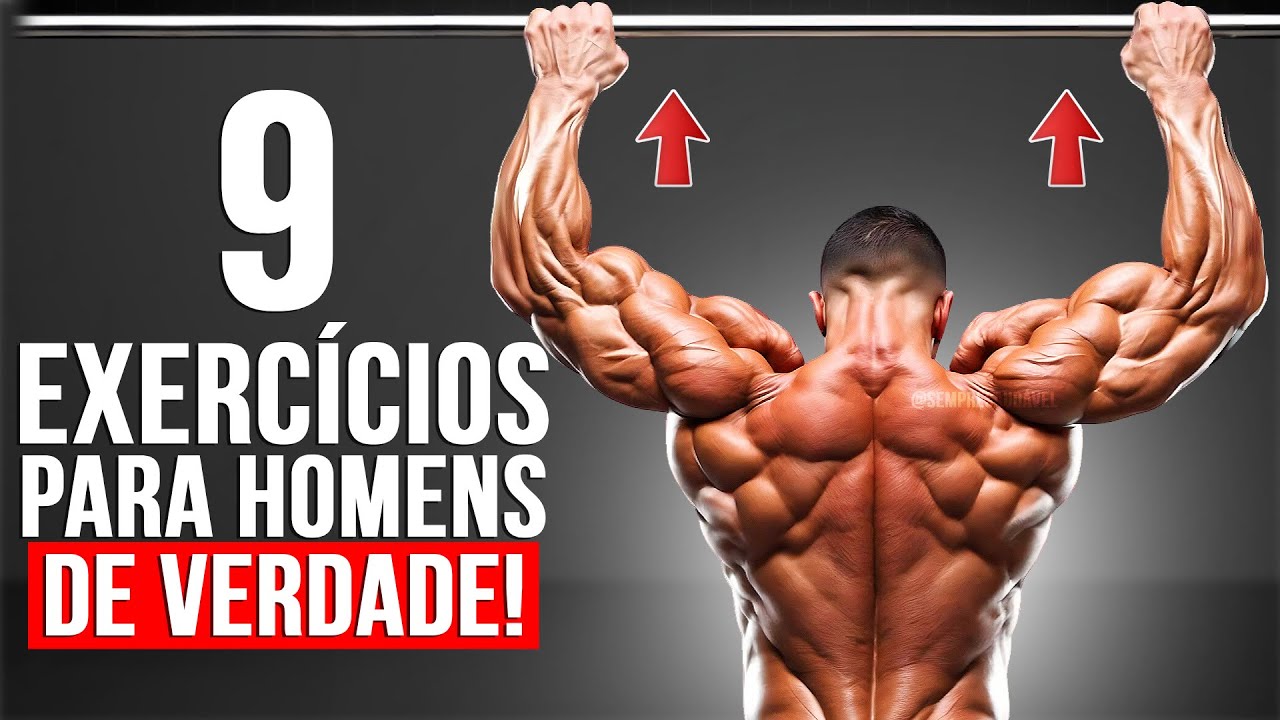 Os 9 Principais Exercícios para ficar ESTUPIDAMENTE FORTE