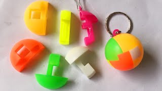 6 Piece Put Together Ball Puzzle Assembling | 6 Piece Interlocking Ball Puzzle | Dino Toys Evolution