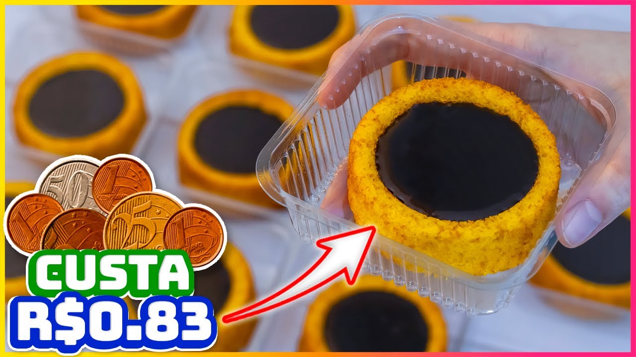 ?? Ganhe MUITO Dinheiro Vendendo esse Mini Bolo de Cenoura ?? | Bolo Piscininha Fácil e Barato!