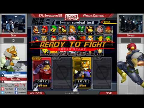 CFL Smackdown 123 Melee - Slox (Fox) vs Gahtzu (Falcon) - Winners Quarters