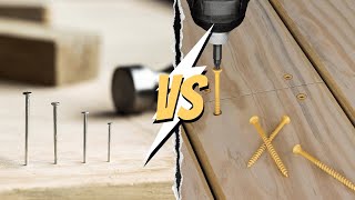 Nails Vs Screws: Which Holds Stronger in Real Life?