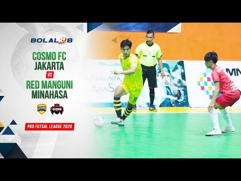 Cosmo FC Jakarta (6) vs (0) Red Manguni Minahasa | Highlights Pro Futsal League 2020
