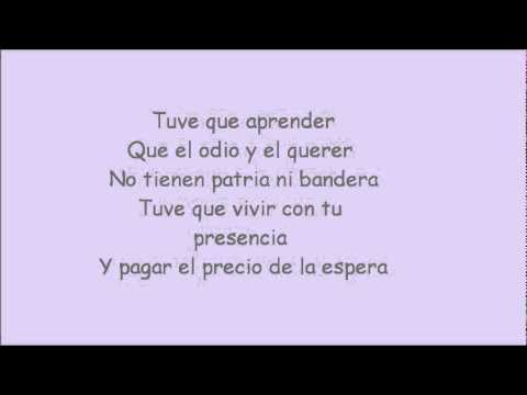 Mónica Molina - Amar en tiempos revueltos (con letra)