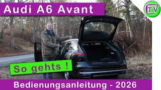 Audi A6 Avant Bedienungsanleitung mit e-hybrid quattro