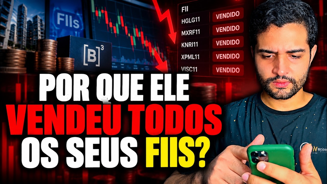 ELE VENDEU TODOS OS SEUS FUNDOS IMOBILIÁRIOS E CONCENTROU 80% DA CARTEIRA EM AÇÕES. FEZ O CERTO?