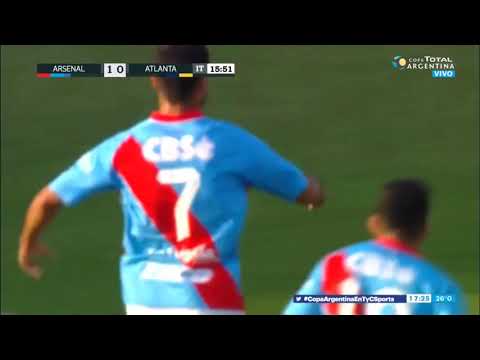 Arsenal Sarandi 2 Atlanta 0 - Copa Argentina 2019 (32vos de Final)