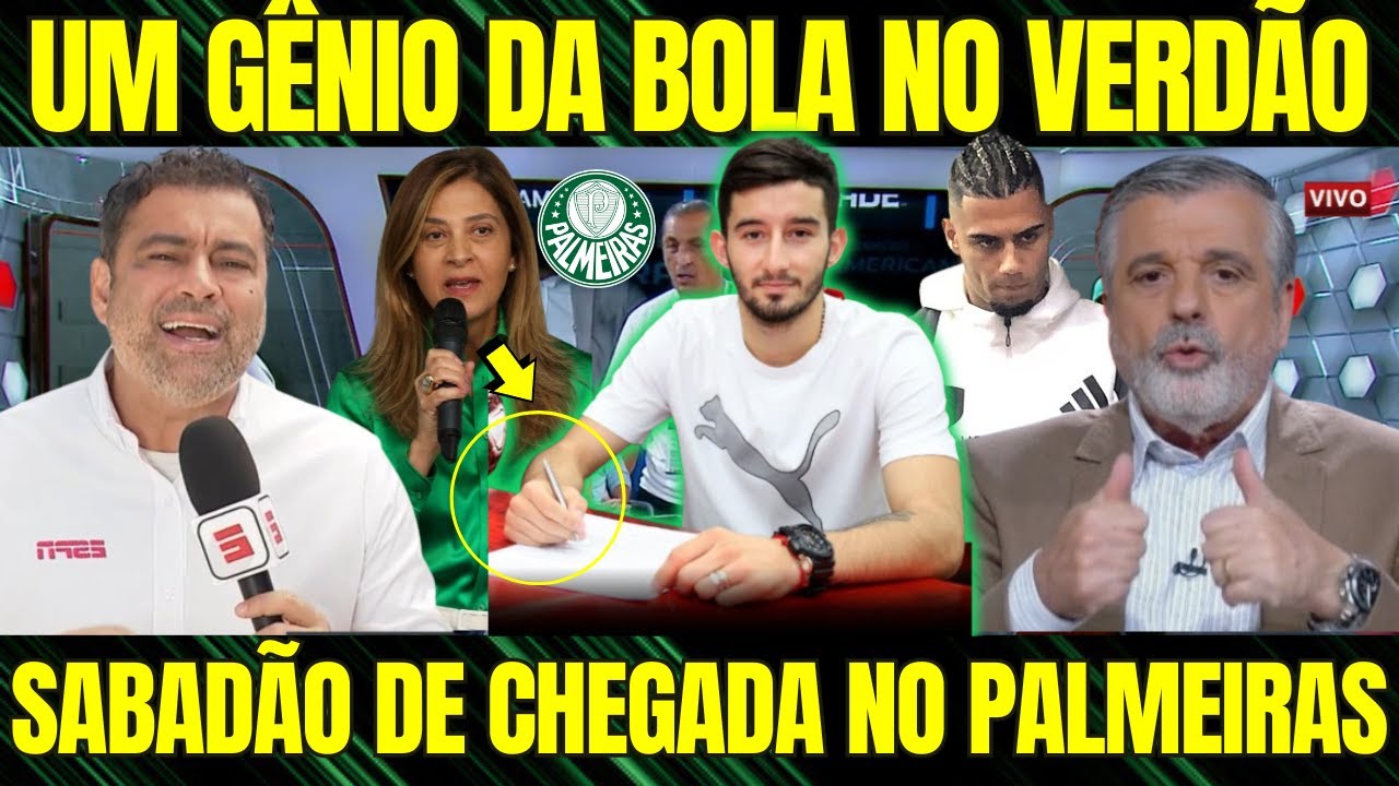 O ASTRO QUE TODOS SONHAVAM! PALMEIRAS QUER O JOGADOR MAIS BRILHANTE DO MERCADO E TORCIDA VIBRA!