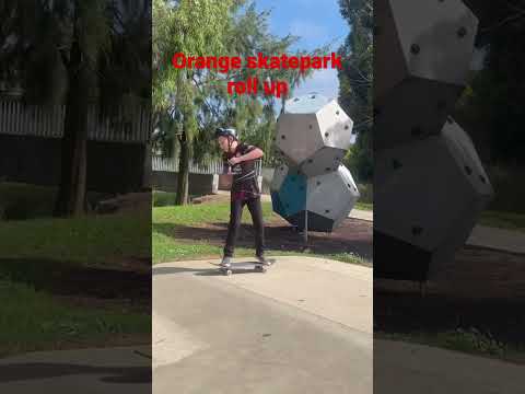 Orange skatepark
