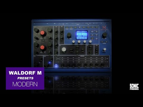 Waldorf M  - 64 MODERN Presets by Sonic Freaks