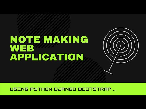 Note Making Web App Using Python Devlok